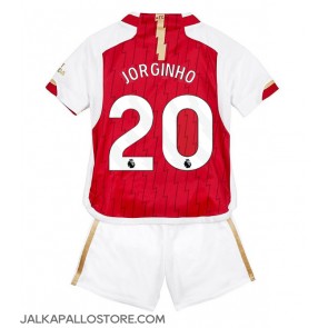 Arsenal Jorginho Frello #20 Kotipaita Lapsille 2023-24 Lyhythihainen (+ shortsit)